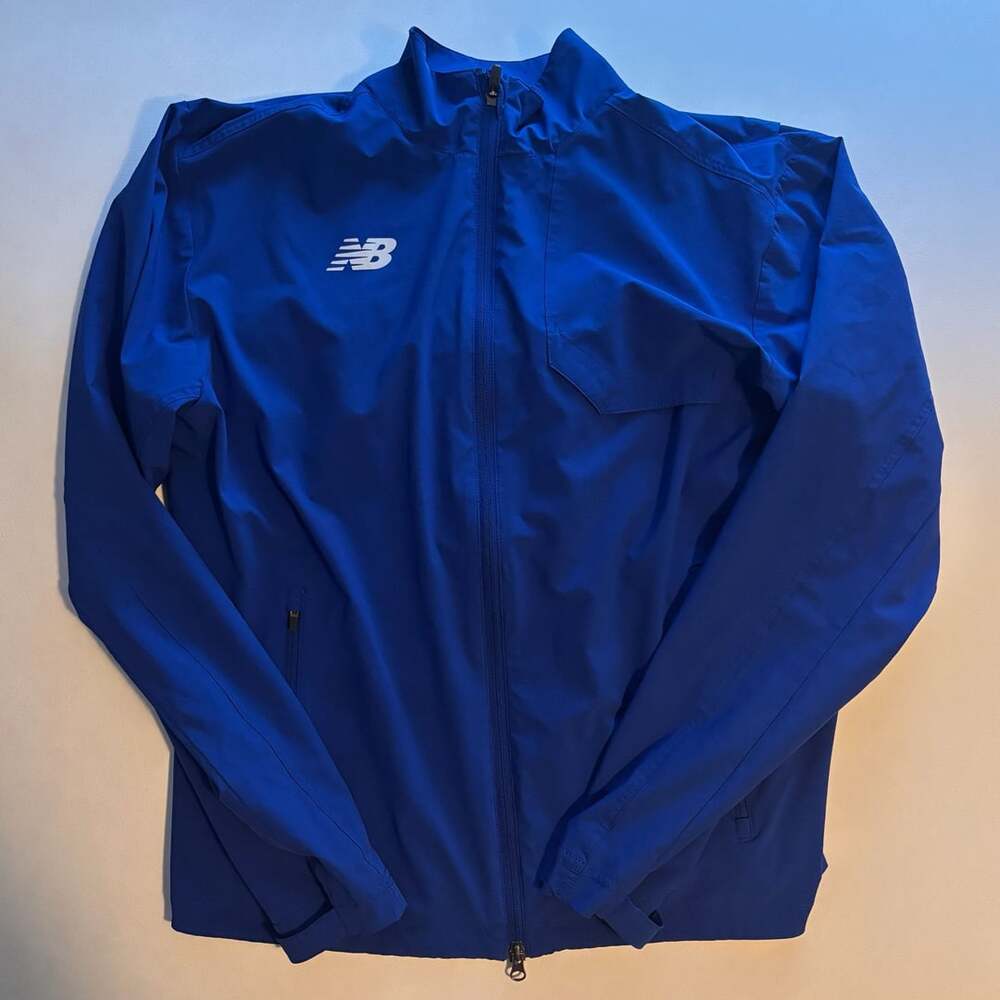 New Balance Men's Large Windbreaker Jacket Lightweight Waterproof